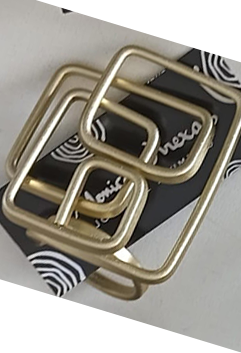 LOCO CUBE SPIRAL RING