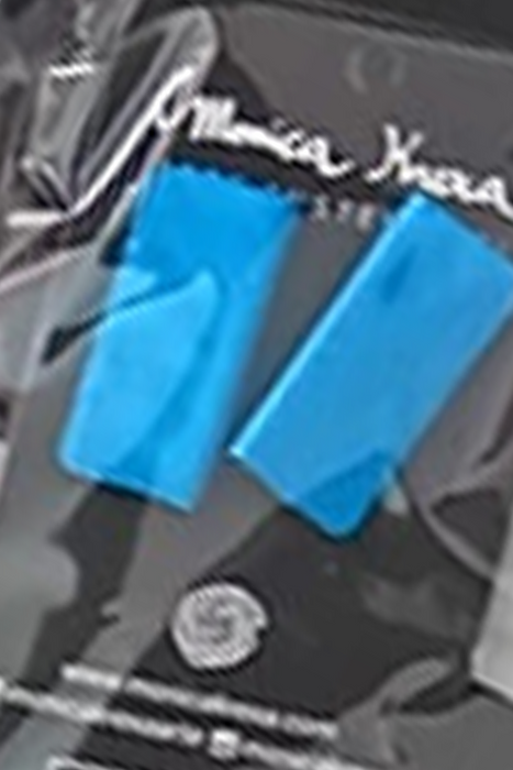 MONICA TEXTURED REC EARRINGS