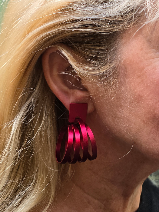 MONICA MULTI HOOP EARRINGS