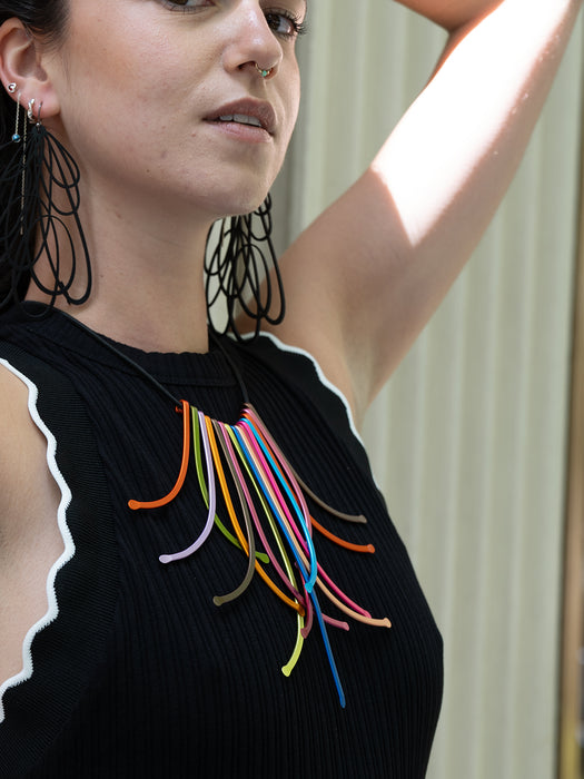 STRAWS NECKLACE