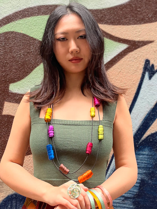 MONICA SWIRL NECKLACE