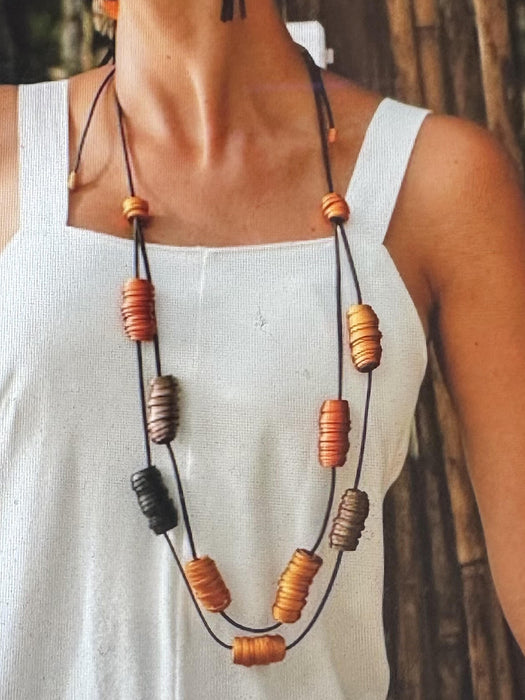 MONICA SWIRL NECKLACE