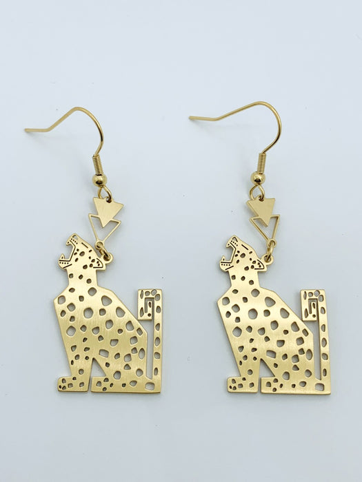 KATIRA Jaguar Earrings