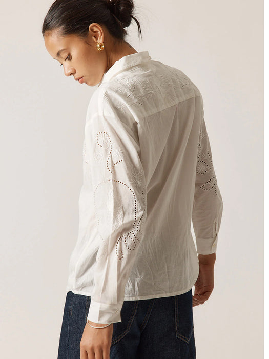 White Driftwood Shirt by Rubyyaya