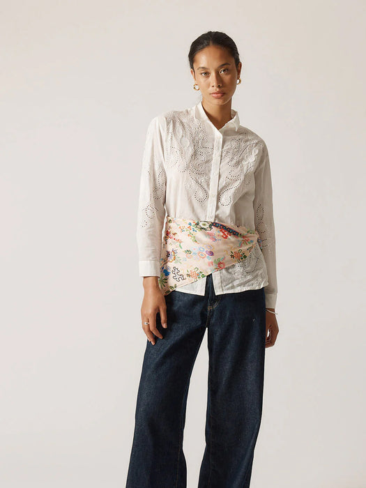 White Driftwood Shirt by Rubyyaya