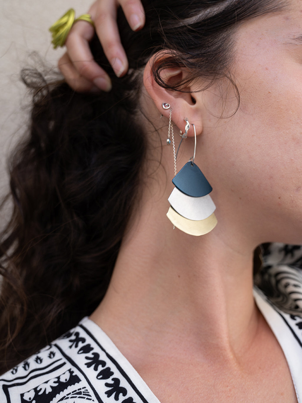 MONICA TRIFAN colours EARRINGS