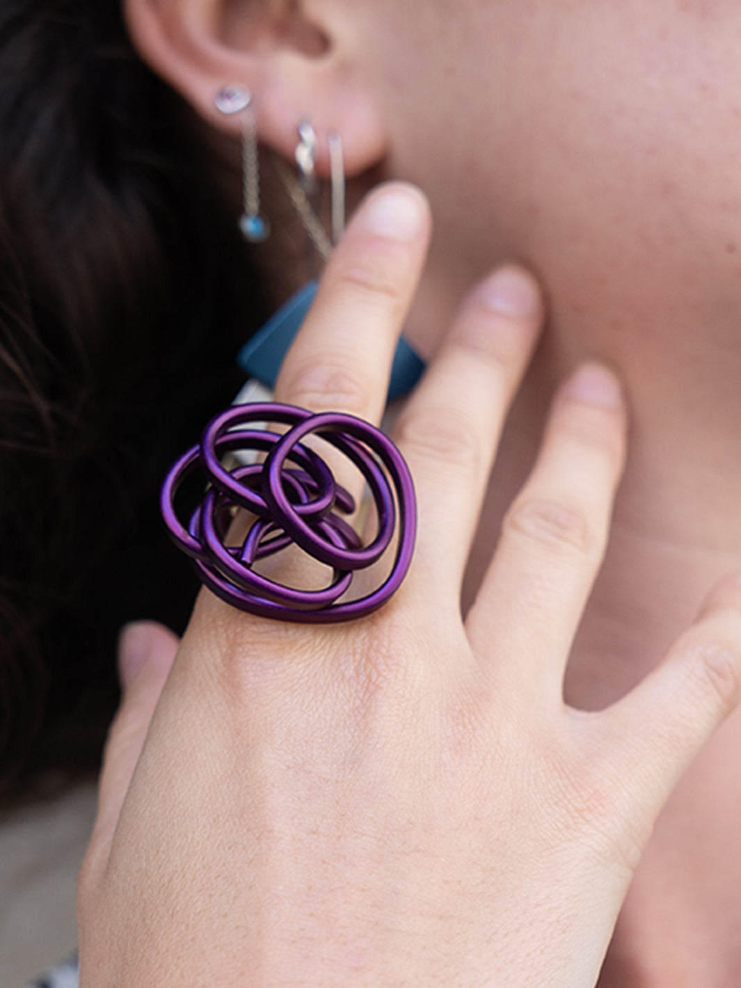 MONICA SCRUNCH RING