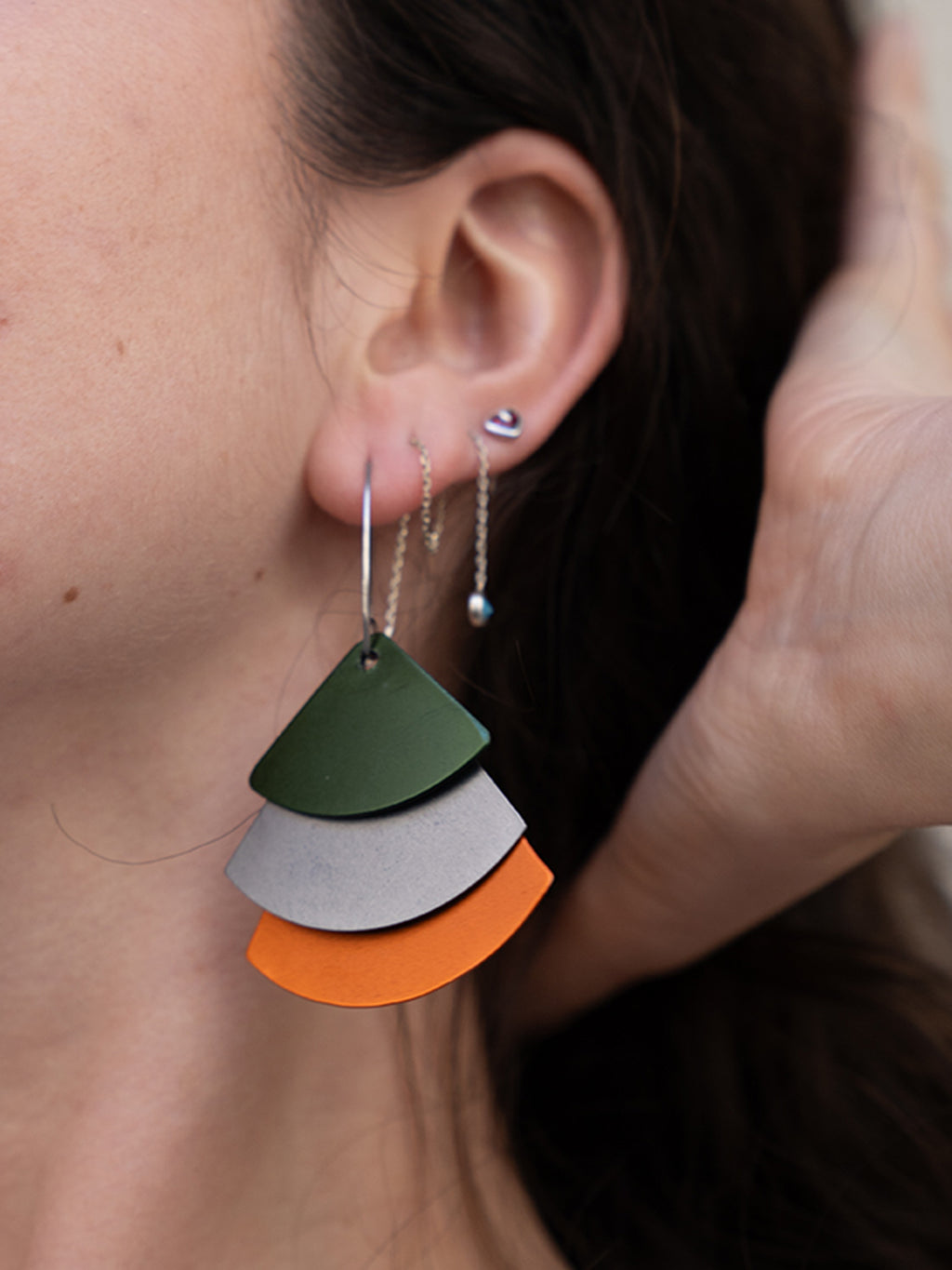 MONICA TRIFAN colours EARRINGS