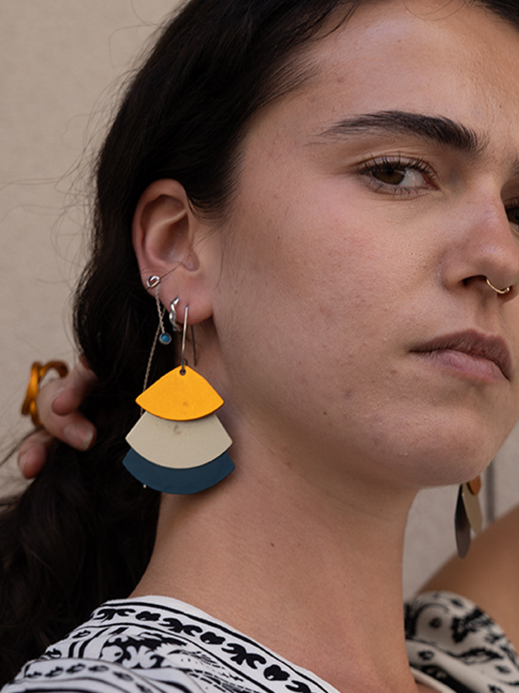 MONICA TRIFAN colours EARRINGS