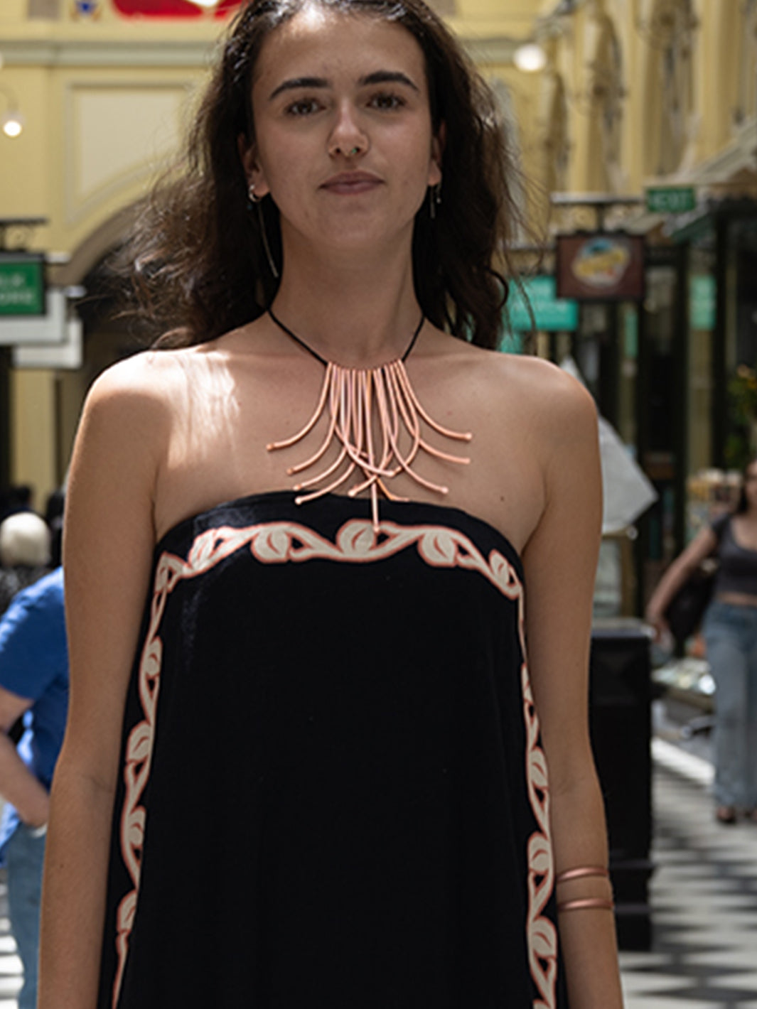 MONICA STRAWS NECKLACE