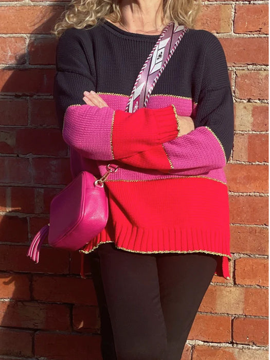 Chloe Stripe Sweater By Pixi Carnival