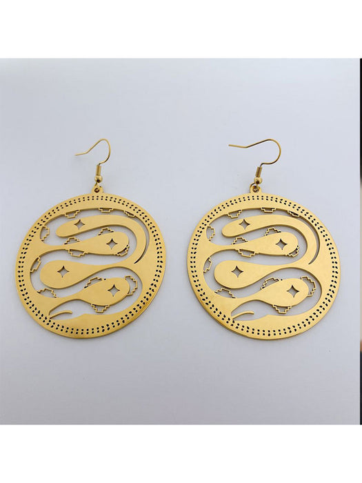 KATIRA Serpent Earrings