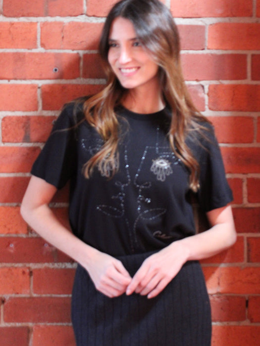 COLCCI ENGRAVED EYES TEE