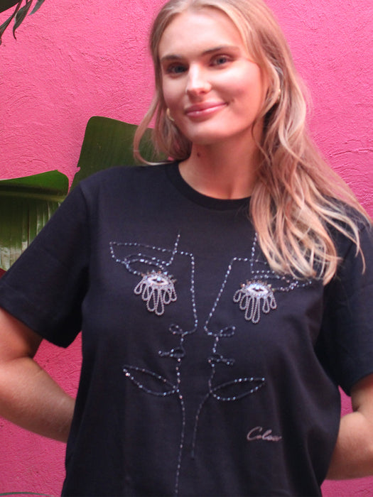 COLCCI ENGRAVED EYES TEE