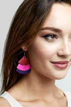 MONICA TRIFAN colours EARRINGS