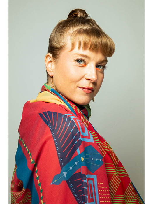 KATIRA Sarong : Cat Queen