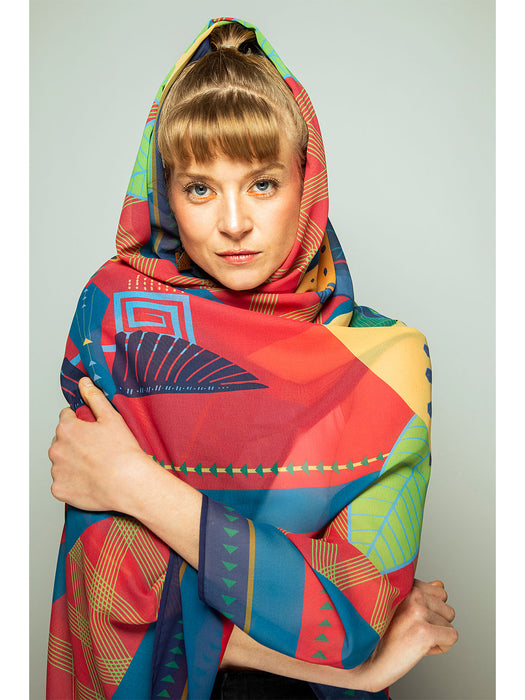 KATIRA Sarong : Cat Queen