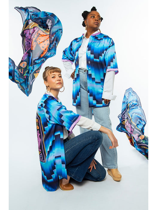 KATIRA Kimono Flow Shirt: Protection