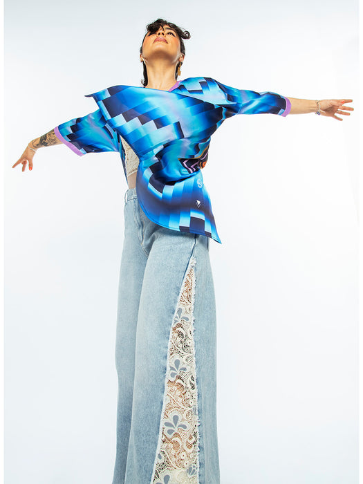 KATIRA Kimono Flow Shirt: Protection