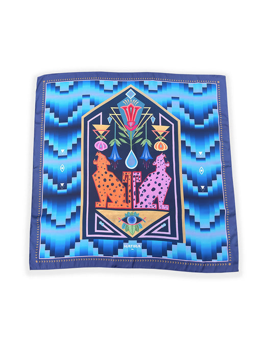 KATIRA Satin Scarf or Bandana: Protection