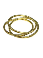 Gold Trio Bangles By Origen Imports