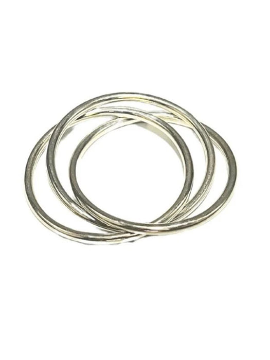 Silver Trio Bangles By Origen Imports