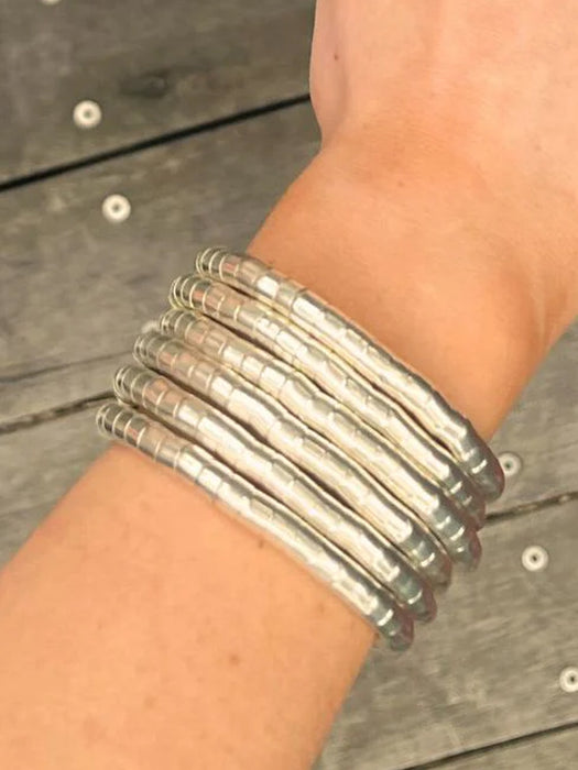 Silver Spiral Cuff/Bracelet by Origen