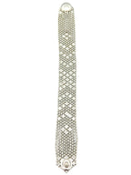 Silver Mesh Amara Bracelet (W 2cm) by Origen Imports