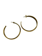 Large Gold Hoop Earrings By Origen