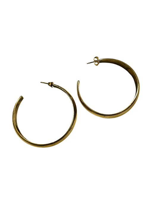 Large Gold Hoop Earrings By Origen