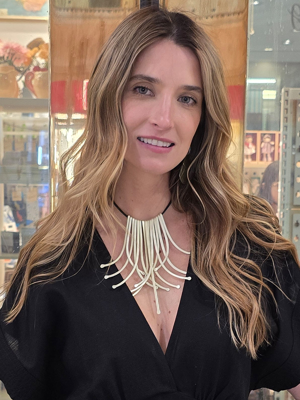 MONICA STRAWS NECKLACE