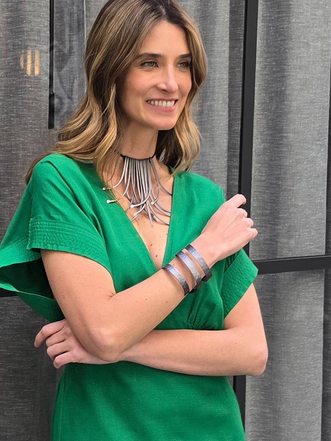 MONICA STRAWS NECKLACE