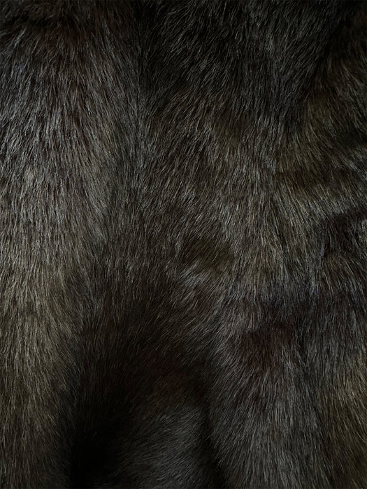 Brown Short Luna Faux Fur Coat