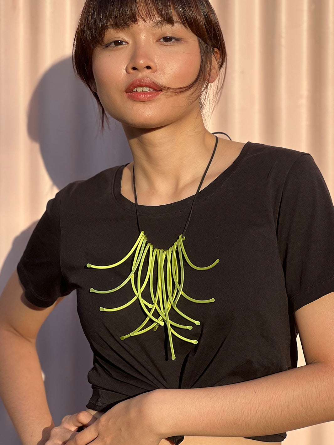 MONICA STRAWS NECKLACE