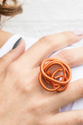 MONICA SCRUNCH RING