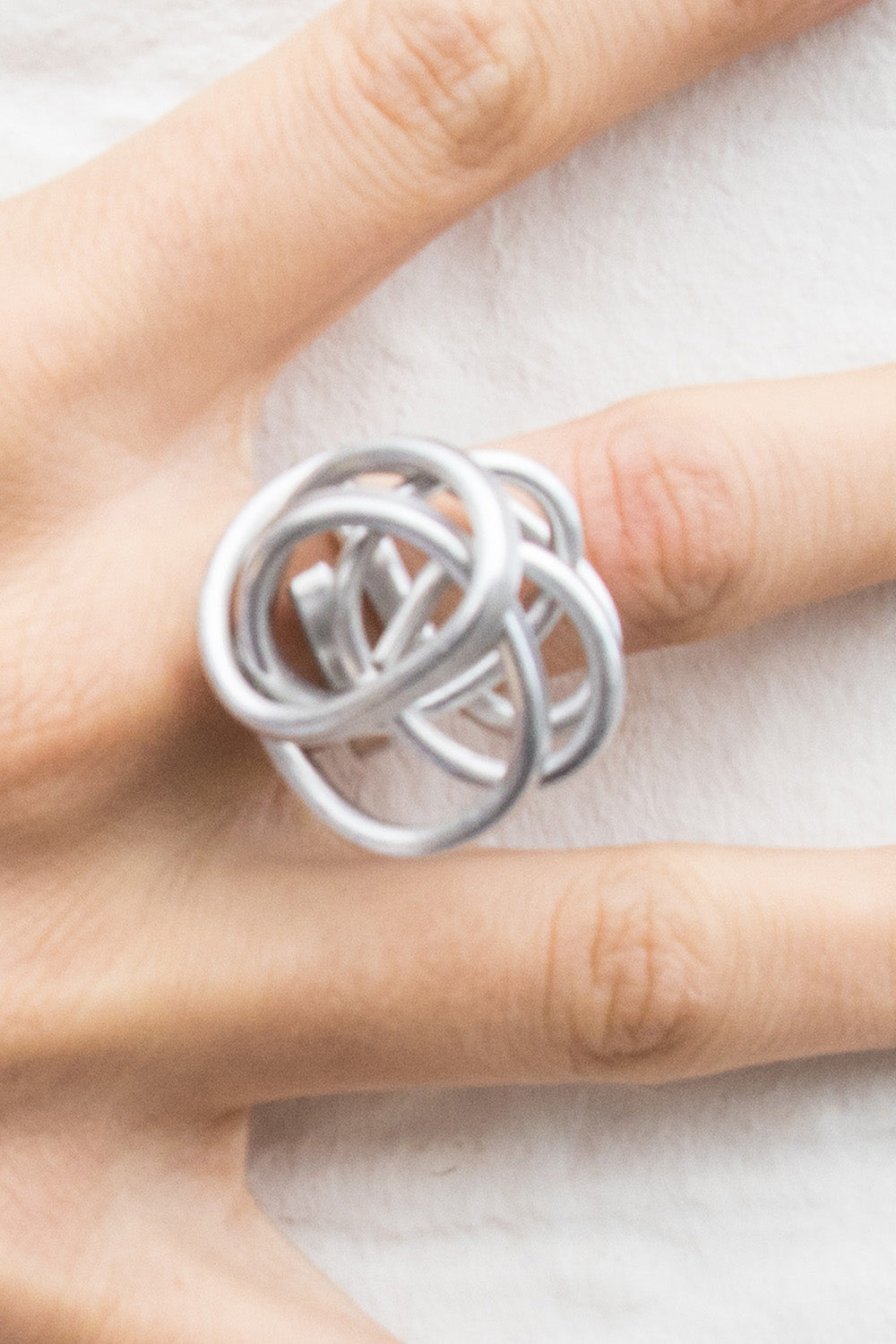 MONICA SCRUNCH RING