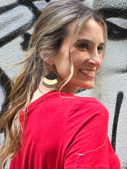 MONICA TRIFAN colours EARRINGS