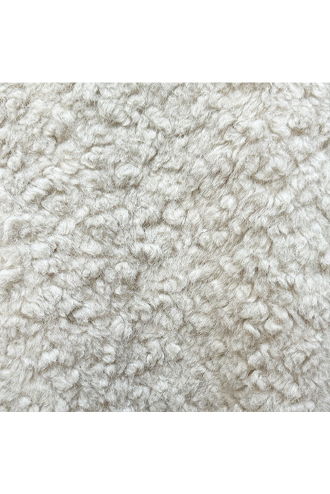 Luxe Collarless Faux Shearling Midi Coat