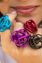 MONICA SCRUNCH RING