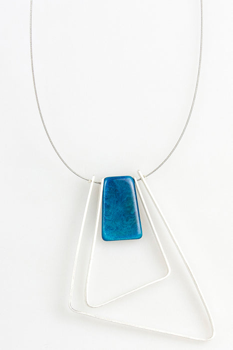 Marcia Two Tri  Necklace
