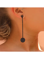 TUN CIRCLE DROP EARRINGS
