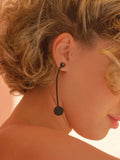 TUN CIRCLE DROP EARRINGS