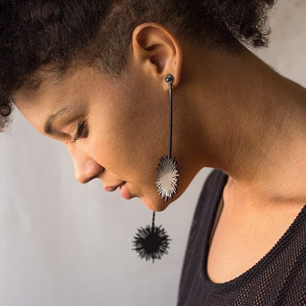 TUN POM POM EARRINGS
