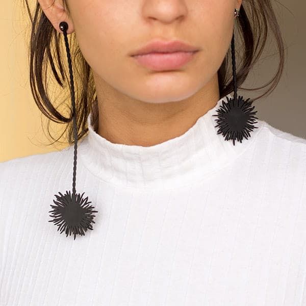TUN POM POM EARRINGS