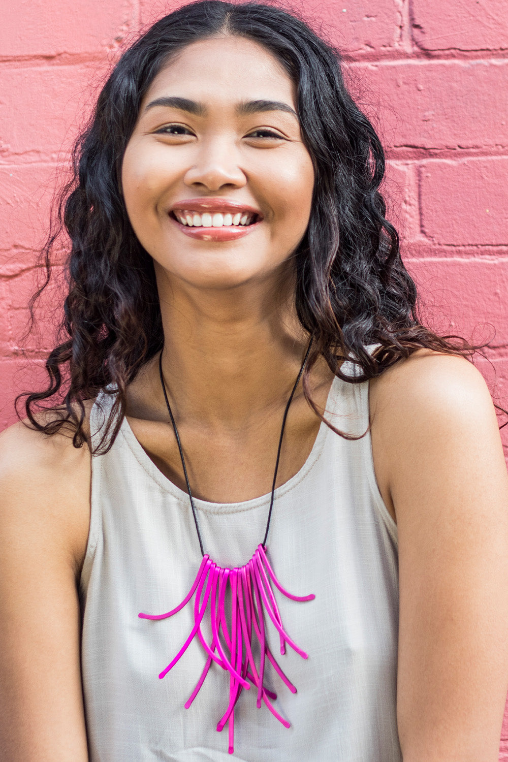 MONICA STRAWS NECKLACE