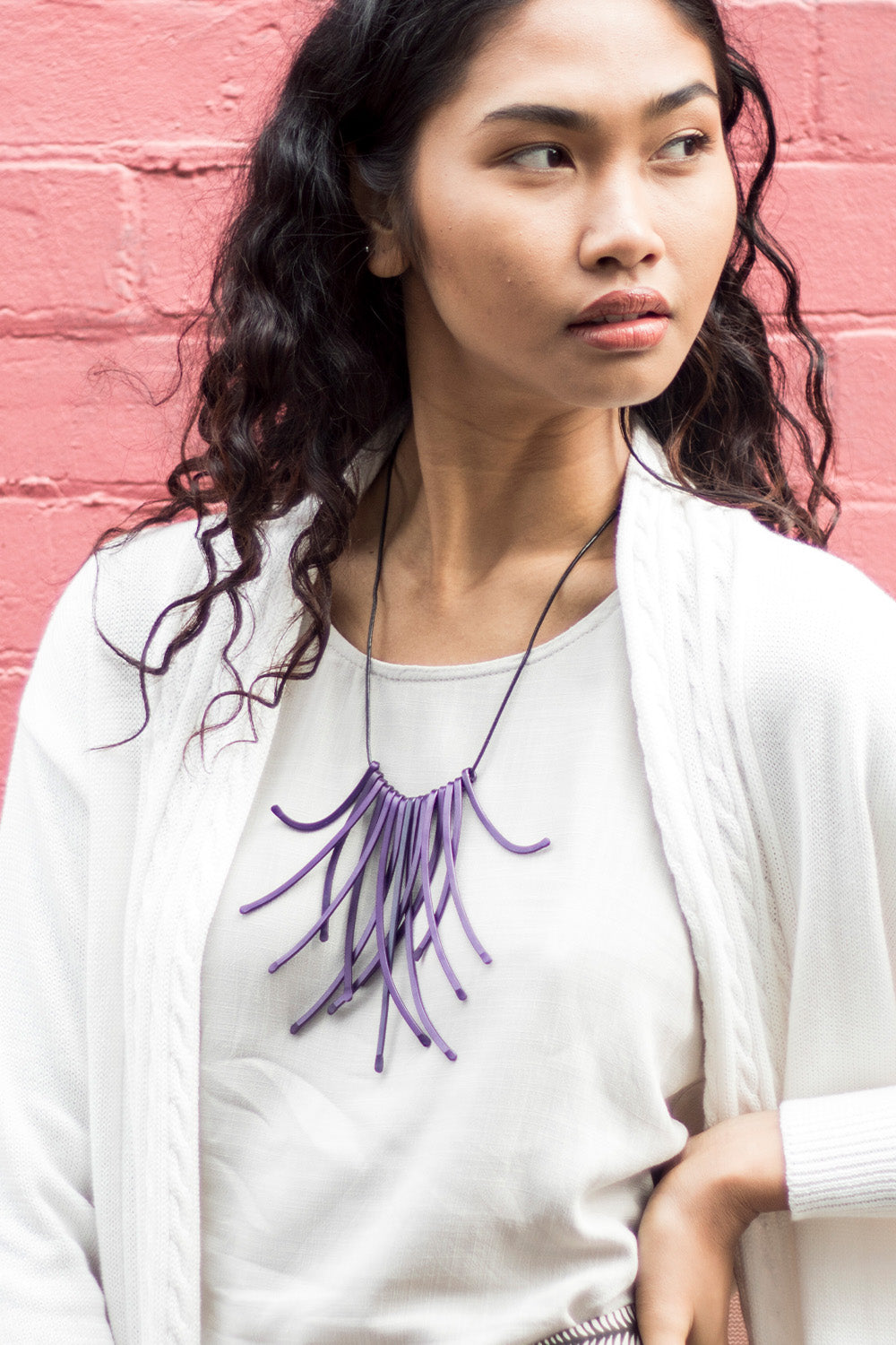 MONICA STRAWS NECKLACE
